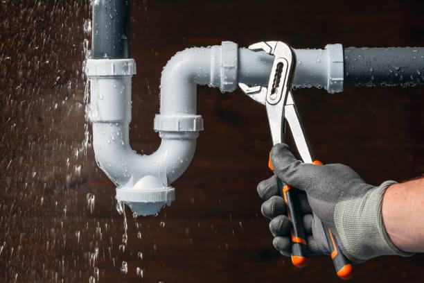 Professional Drain Cleaning technician working in Pisgah Forest, NC